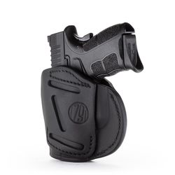 1791 Gunleather Stealth Black Leather Holster