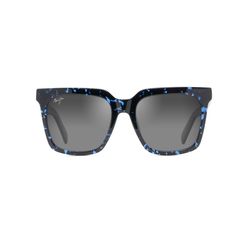 Maui Jim Rooftops Sunglasses Unisex Blue Tortoise Frame Neutral Gray Lens Polarized