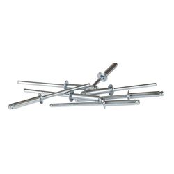 Arrow 1/8 in. D X 1/2 in. Steel Long Rivets Silver 15 pk