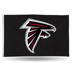Rico Atlanta Falcons Flag 0.125 in. H X 3 ft. W X 5 ft. L