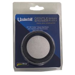 Underhill RainPro 3 Pattern Adjustable Shower Brass/Zinc Spray Nozzle