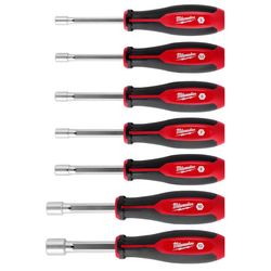 Milwaukee Hollowcore Metric Hollow Shaft Nut Driver Set 7 pc