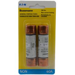 Bussmann 60 amps One Time Fuse 2 pk