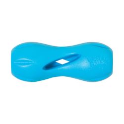 West Paw Zogoflex For Dog Blue Plastic Qwizl Dog Treat Toy/Dispenser Small 1 pk