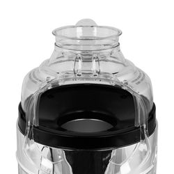 Uncanny Brands NHL Stanley Cup Chrome Silver 5 cups Air Popcorn Machine