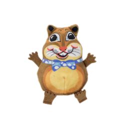 Fuzzu For Cat Multicolored Teacup Fluffs Chipmunk Catnip Toy One Size 1 pk