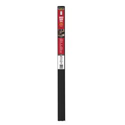 M-D Building Products Black Aluminum Door Bottom For Doors 36 in. L X 1.38 in.