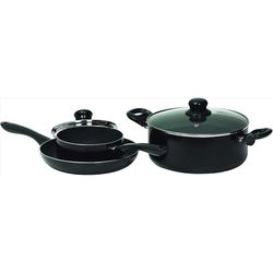 Starfrit Aluminum Cookware Set Black
