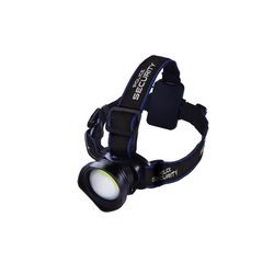 Police Security Breakout 600 lm Black LED COB Head Lamp AAA Battery
