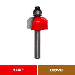 Diablo 7/8 in. D X 1/4 in. X 2-3/16 in. L Carbide Cove Router Bit