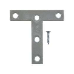Ace 3 in. H X 3.75 in. W X 3 in. D Zinc Tee Plate