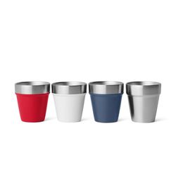 YETI 1.7 oz Patriotic Stainless Steel Packable Shot Glass Set