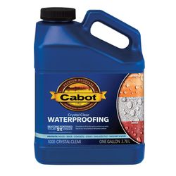 Cabot Crystal Clear Fully-Transparent Silicone Waterproofing Sealer 1 gal