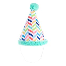 Pet Shop by Fringe Studio For Dog Multicolored Plush Cheers for a Barkday Dog Toy 1 pk