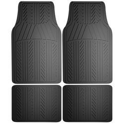 Armor All Black Rubber Auto Floor Mats 4 pk