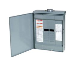 Square D HomeLine 125 amps 120/240 volt 12 space 24 circuits Main Lug Load Center