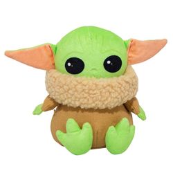 Buckle-Down Star Wars For Dog Multicolored Plush The Child Sitting Pose Squeaky Dog Toy 1 pk