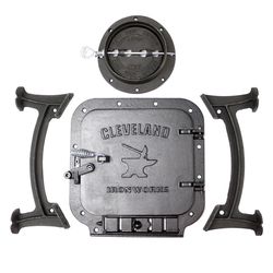 Cleveland Iron Works Cast Iron Barrel Stove Kit