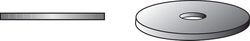 HILLMAN Zinc-Plated Steel 3/16 in. Fender Washer 100 pk