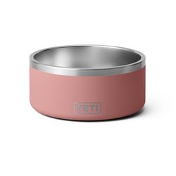 YETI Boomer Sandstone Pink Stainless Steel 8 cups Pet Bowl For Dogs