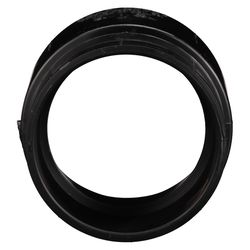 Charlotte Pipe 4 in. Spigot X 4 in. D Cast ABS Adapter