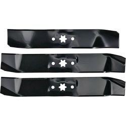 Stens 46 in. High-Lift Mower Blade For Riding Mowers 3 pk