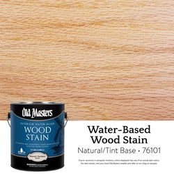 Old Masters Semi-Transparent Natural Tint Water-Based Latex Wood Stain 1 gal