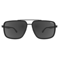 BEX Sunglasses Sunglasses Unisex Black Frame Gray Lens Polarized