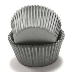 Chef Craft Gray Paper Baking Cups