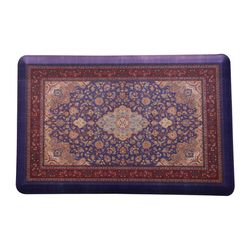 KAF Home 17 in. W X 28 in. L Multi-Color Polyurethane Anti-Fatigue Mat