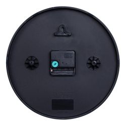 La Crosse Technology 9.25 in. L X 9.25 in. W Indoor Analog Wall Clock Plastic Navy Blue