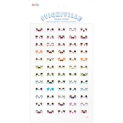 OOLY Stickiville Cute Expressions Stickers 1 pk