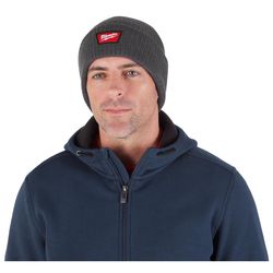 Milwaukee Cuffed Knit Beanie Dark Gray One Size Fits Most
