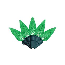 Celebrations Classic LED C6 Green 100 ct String Christmas Lights 24.75 ft.