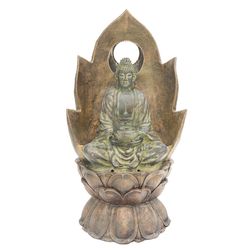 Alpine Polyresin Assorted Fountain with LED Light