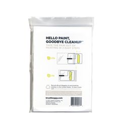 BrushBaggy 17.75 in. W X 20.75 in. L Clear Polypropylene Paint Tray Baggy