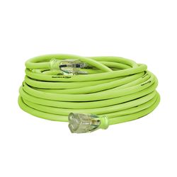 Legacy Flexzilla Outdoor 50 ft. L Green Extension Cord 12/3 SJTW