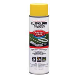 Rust-Oleum Industrial Choice Yellow Inverted Striping Paint 17 oz