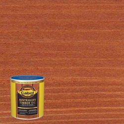 Cabot Australian Timber Oil Low VOC Transparent Mahogany Flame Oil-Based Alkyd Australian Timber Oil
