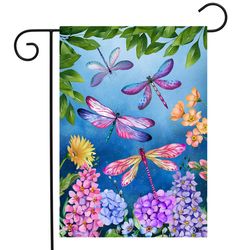 Briarwood Lane Garden Flag 12.5 in. H X 18 in. W