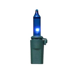 Celebrations Classic LED T5 Blue 100 ct String Christmas Lights 24.75 ft.