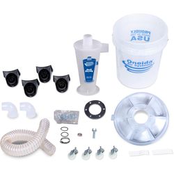 Oneida Air Systems Dust Deputy Deluxe 12 in. L X 12 in. W X 2 in. D Wet/Dry Vac Cyclone Separator Ki