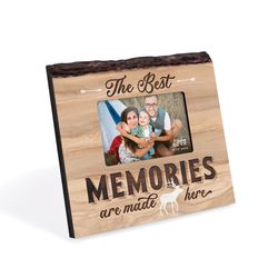 P Graham Dunn 10 in. H X 0.75 in. L Natural Brown Wood Photo Frame