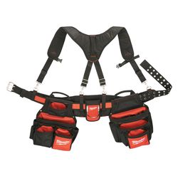 Milwaukee Nylon All-Purpose Tool Bag 24 pocket Black/Red 1 pc