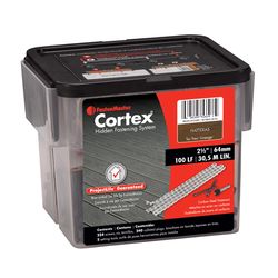 FastenMaster Cortex No. 10 each X 2 1/2 in. L Torx Ttap Button Head Deck Screws and Plugs Kit 466 e