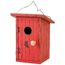 Songbird Essentials 7.28 in. H X 3.94 in. W X 4.92 in. L Wood Bird House