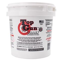 JT Eaton Top Gun Toxic Bitrex Bait Pellets For Mice and Rats 4 lb 128 pk