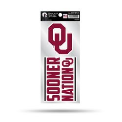 Rico College Oklahoma State Cowboys Double Up Die Cut Sticker Vinyl 1 pc