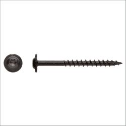 Big Timber No. 8 Sizes X 2 in. L Star Black Fine Cabinet Screws