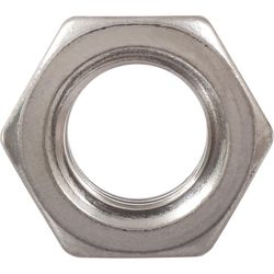 HILLMAN 1/2-13 in. Stainless Steel USS Hex Nut 50 pk